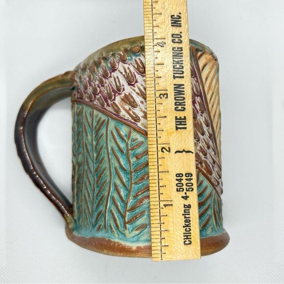 Sun Design Artisan Stoneware Raindrop Tea Coffee Mug from Bumble Bee Pottery - Picture 10 of 12